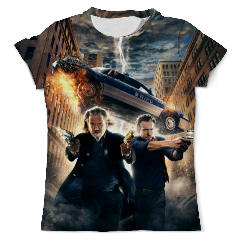 Printio Футболка с полной запечаткой (мужская) Призрачный патруль