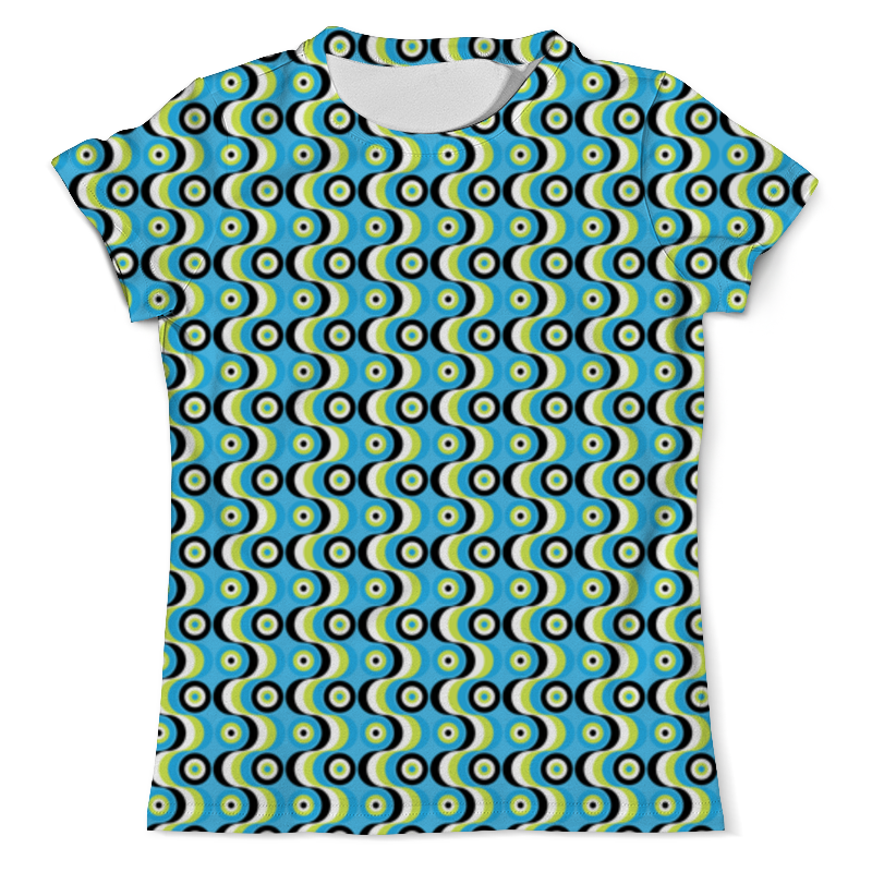 Printio Футболка с полной запечаткой (мужская) Волны printio футболка с полной запечаткой мужская облачные волны