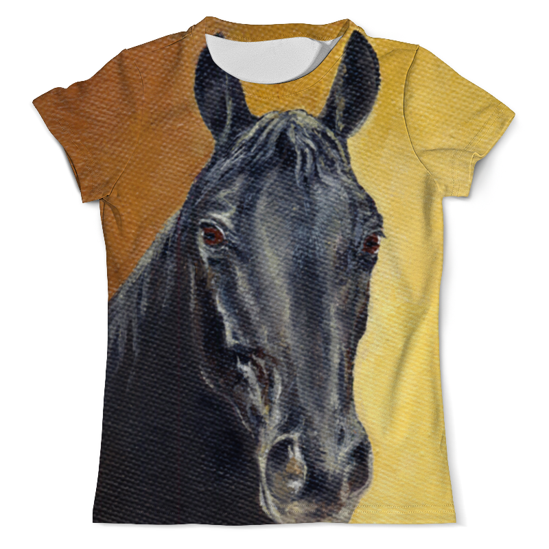 Printio Футболка с полной запечаткой (мужская) Портрет лошади printio футболка с полной запечаткой мужская портрет лошади