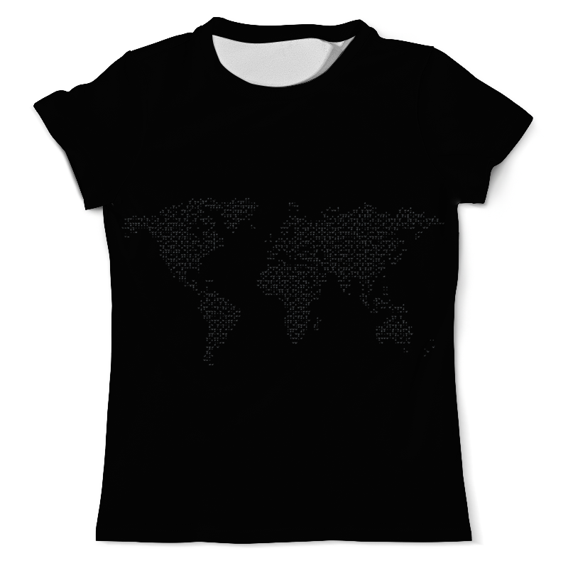 Printio Футболка с полной запечаткой (мужская) Цифровой мир printio футболка с полной запечаткой для мальчиков карта мира