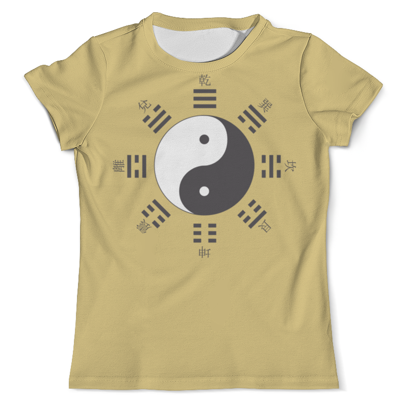 printio футболка с полной запечаткой мужская инь и ян Printio Футболка с полной запечаткой (мужская) Космогенез в китайской философии
