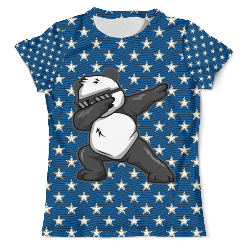 Printio Футболка с полной запечаткой (мужская) Панда в танце printio футболка с полной запечаткой мужская панда в танце