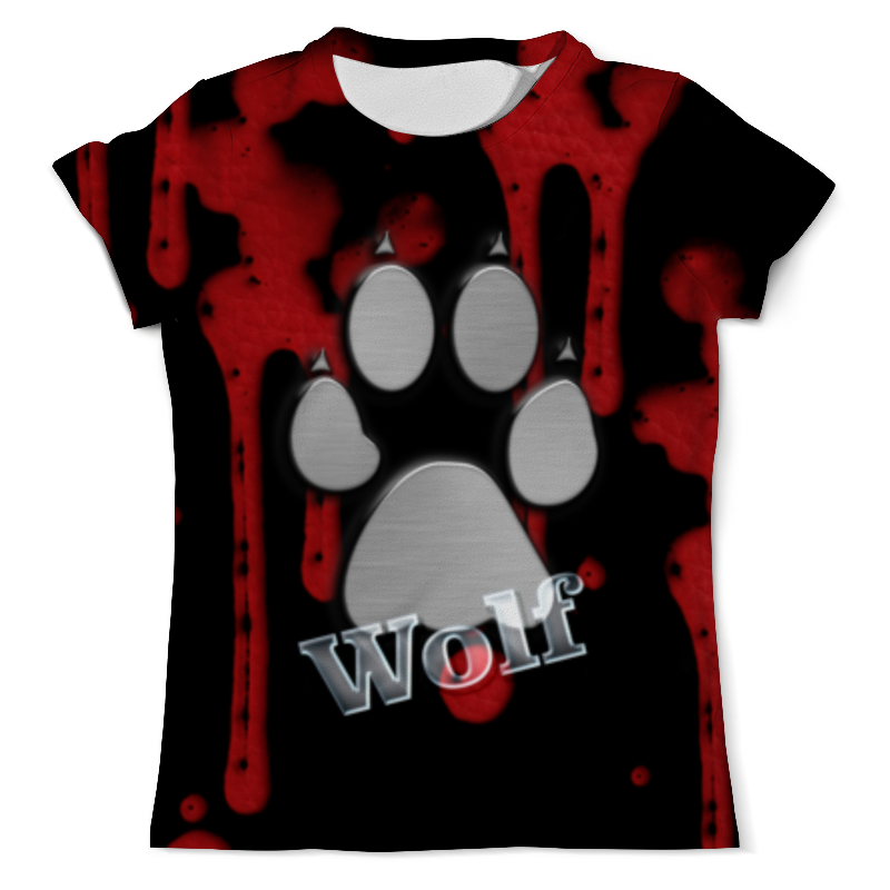 Printio Футболка с полной запечаткой (мужская) Лапа волка printio футболка с полной запечаткой мужская волк wolf