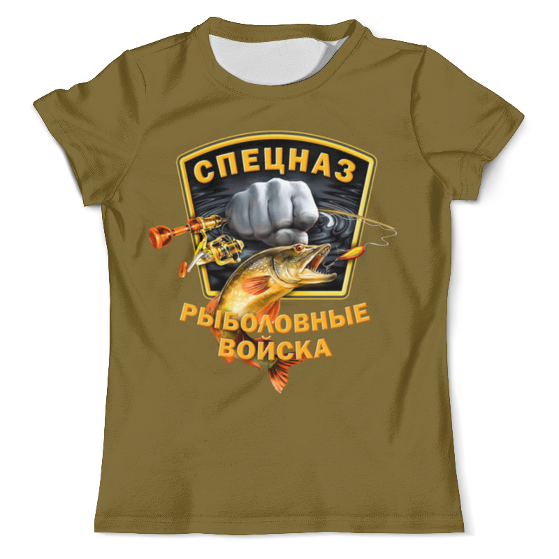 Printio Футболка с полной запечаткой (мужская) Рыболовные войска printio футболка с полной запечаткой мужская танковые войска россии