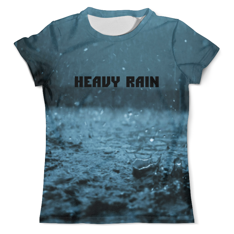 Printio Футболка с полной запечаткой (мужская) Heavy rain printio футболка с полной запечаткой мужская rain and snow