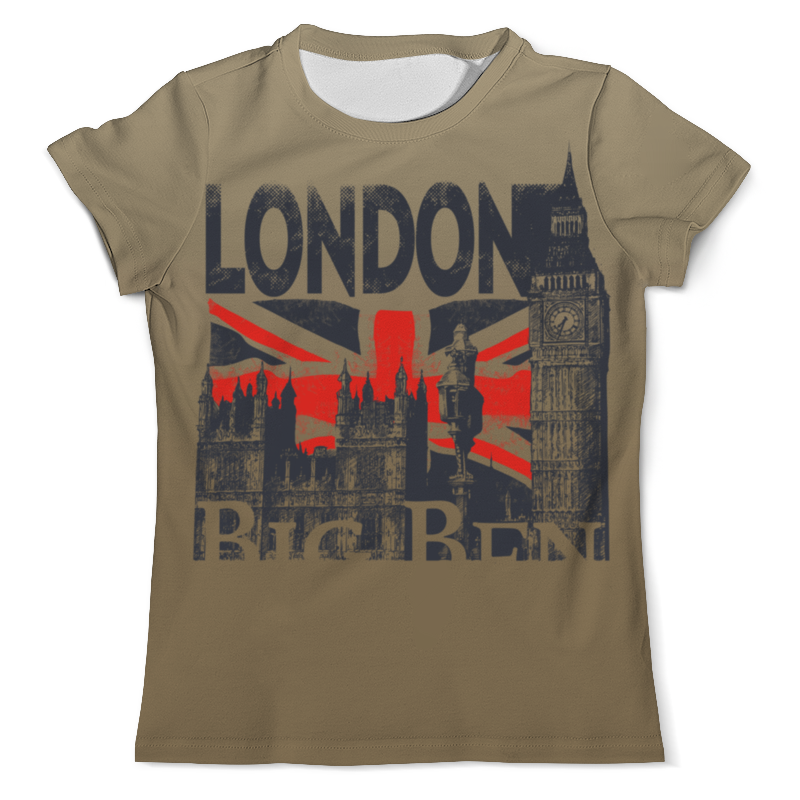 Printio Футболка с полной запечаткой (мужская) London printio футболка с полной запечаткой для девочек london