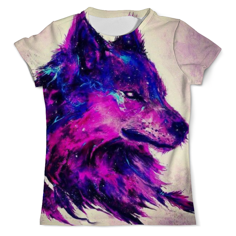 printio футболка с полной запечаткой мужская волк полночь Printio Футболка с полной запечаткой (мужская) .волк.