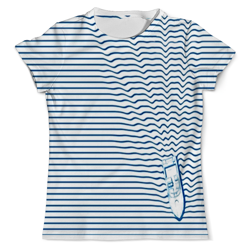 Printio Футболка с полной запечаткой (мужская) Лодка printio футболка с полной запечаткой женская лунная лодка