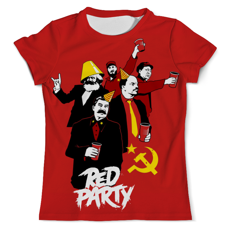 Printio Футболка с полной запечаткой (мужская) Red party футболка с полной запечаткой мужская printio lets party