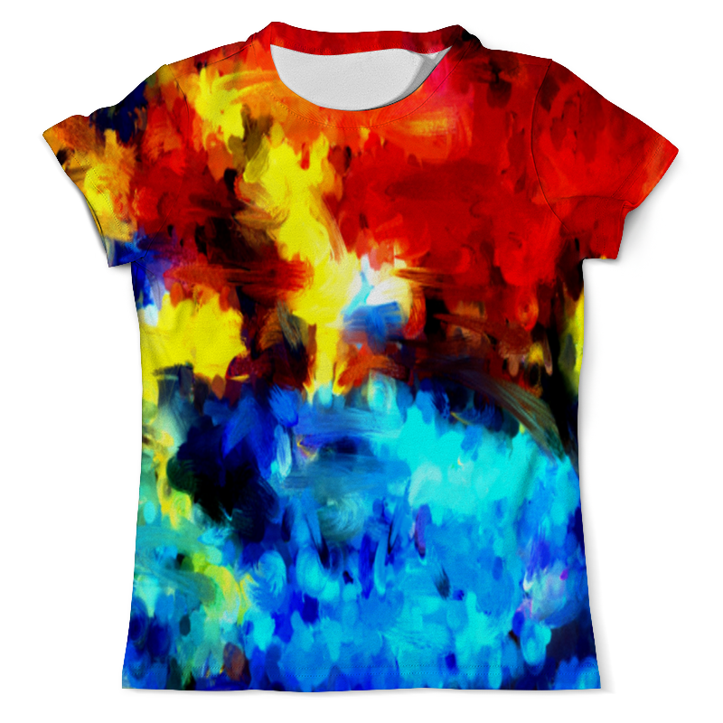 printio футболка с полной запечаткой мужская краска Printio Футболка с полной запечаткой (мужская) Краска