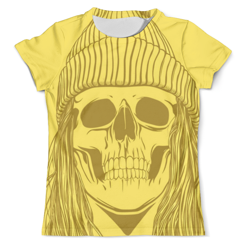 Printio Футболка с полной запечаткой (мужская) Скелет в шапке printio футболка с полной запечаткой мужская скелет в цепях