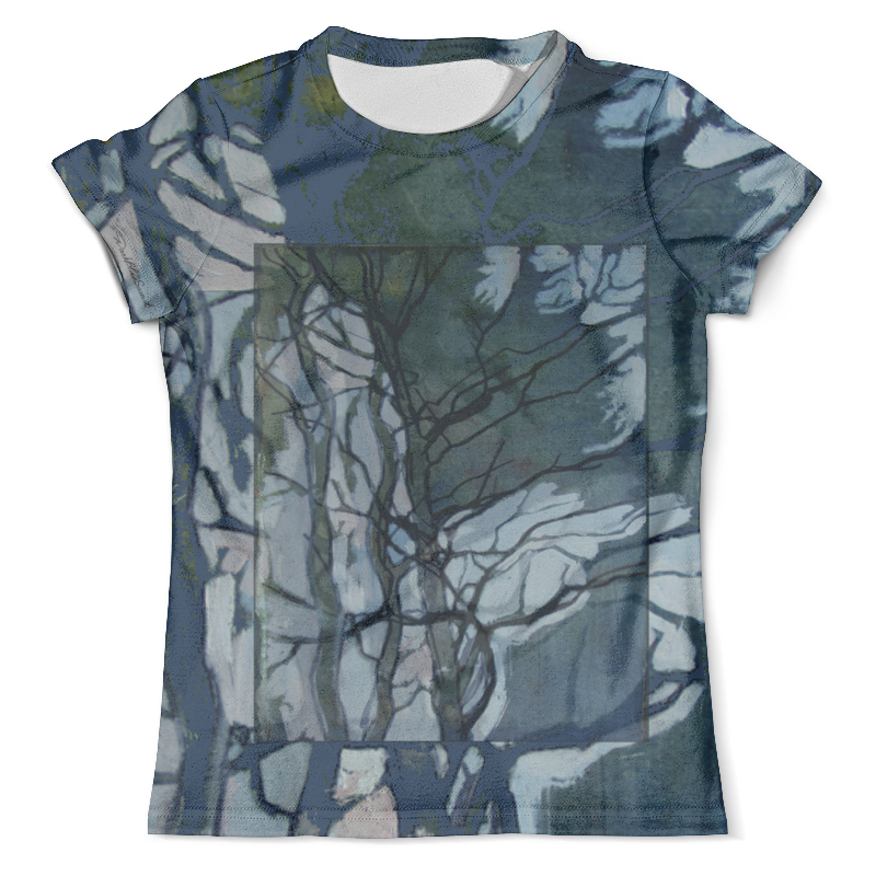 Printio Футболка с полной запечаткой (мужская) Призраки деревьев printio футболка с полной запечаткой мужская dark side