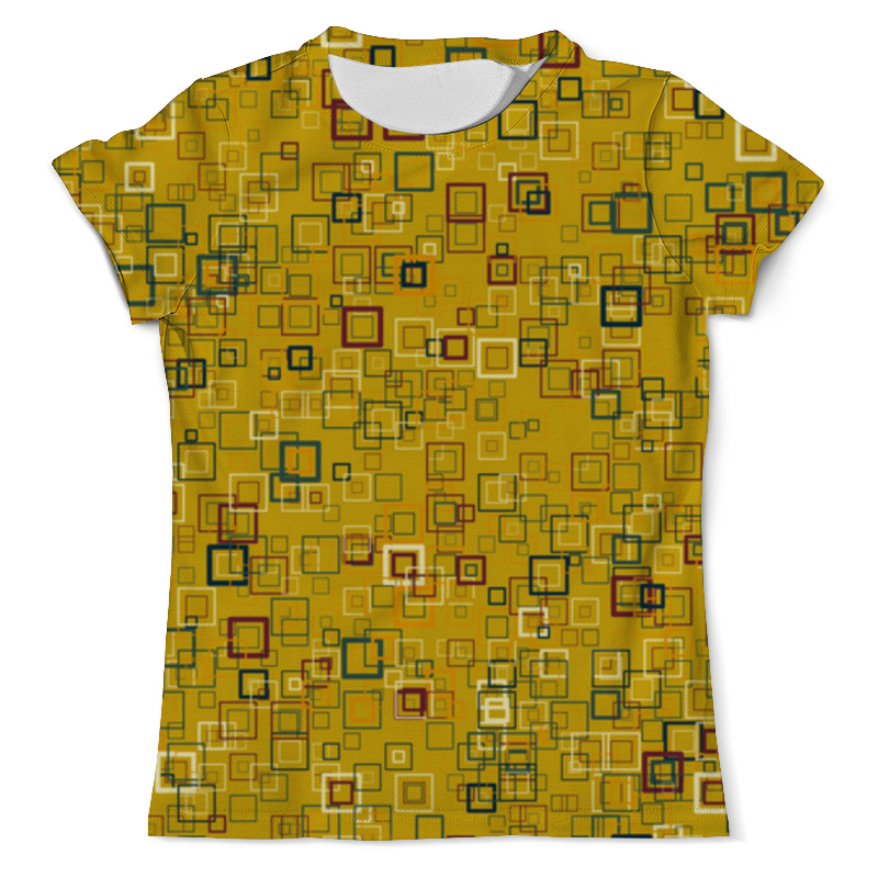 Printio Футболка с полной запечаткой (мужская) Квадраты printio футболка с полной запечаткой мужская желтые квадраты