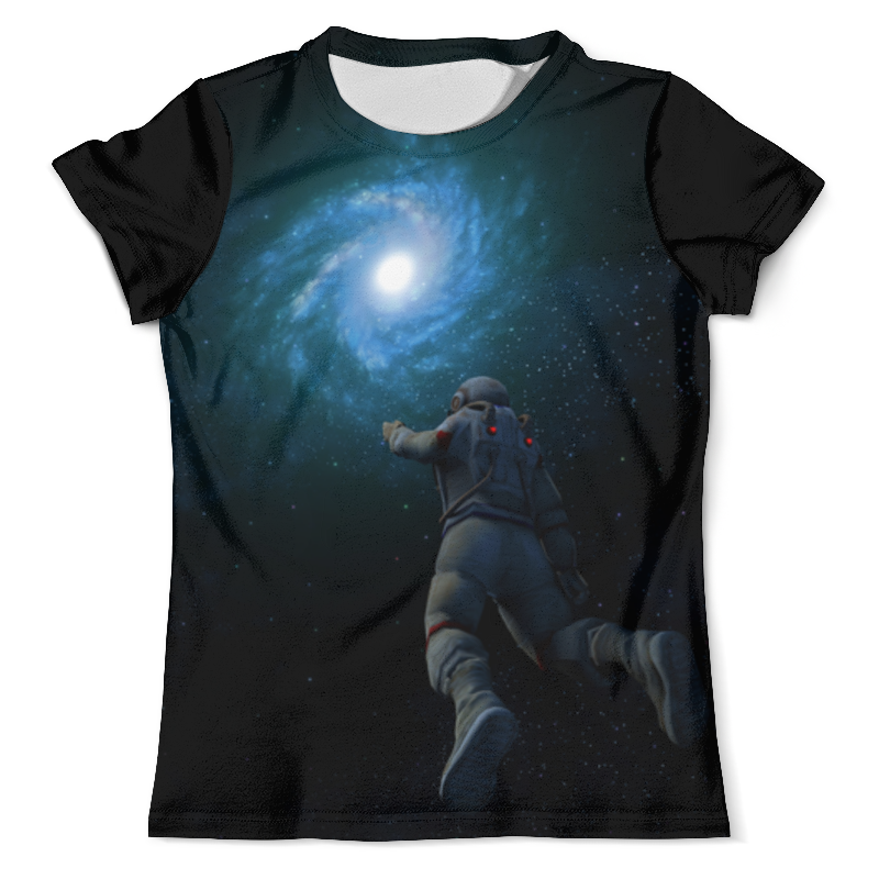 Printio Футболка с полной запечаткой (мужская) Космонавт астронавт printio футболка с полной запечаткой мужская космонавт астронавт