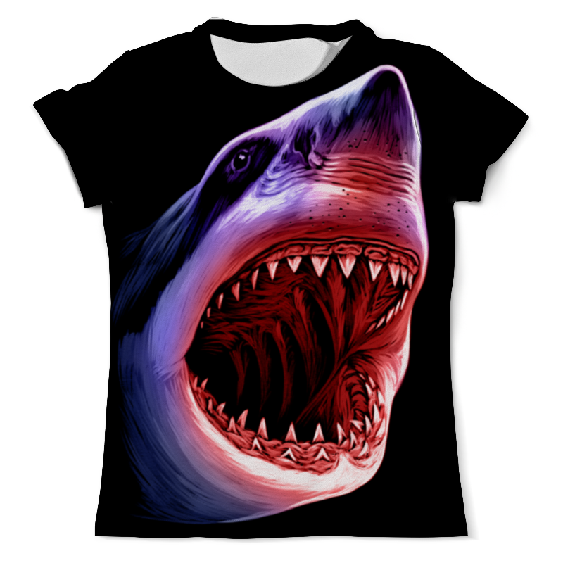 Printio Футболка с полной запечаткой (мужская) Атака printio футболка с полной запечаткой мужская атака хищной акулы