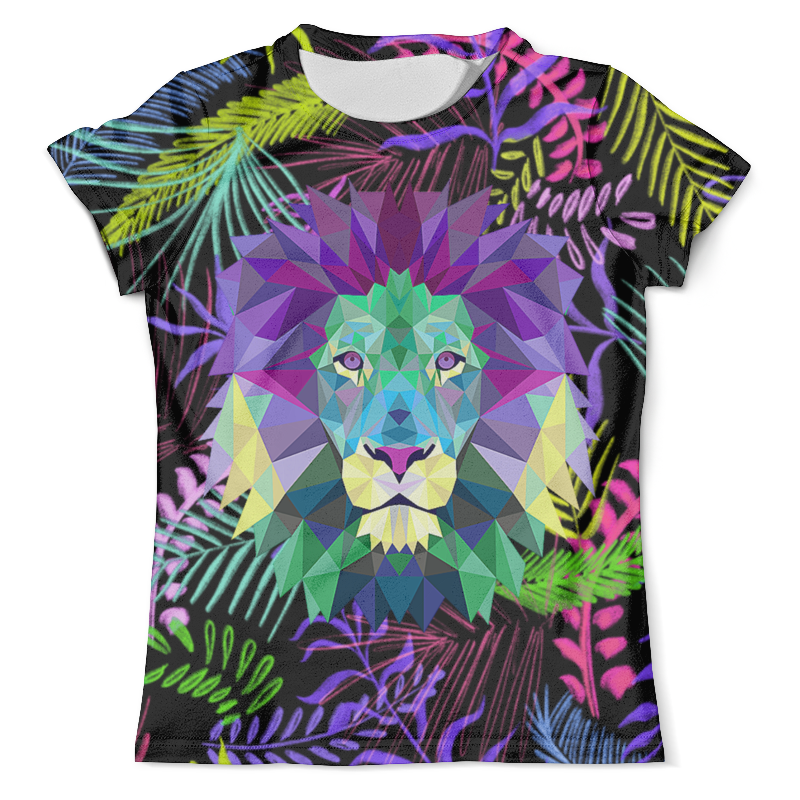 Printio Футболка с полной запечаткой (мужская) Lion design printio футболка с полной запечаткой мужская hipster lion 3d