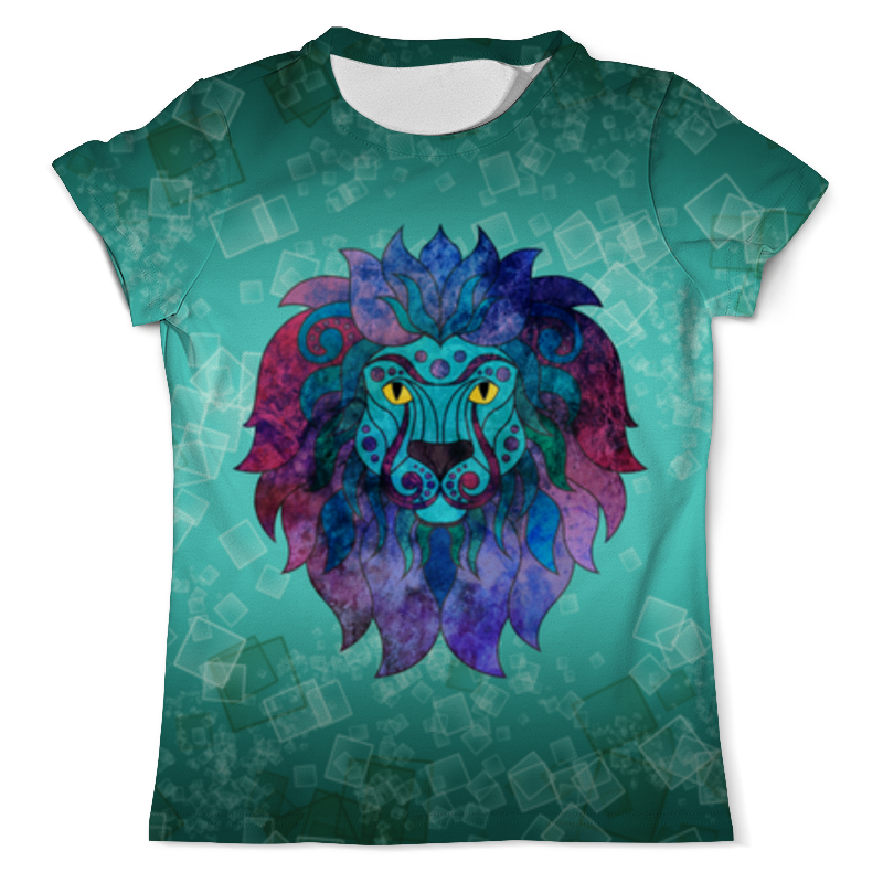 Printio Футболка с полной запечаткой (мужская) Яркий лев printio футболка с полной запечаткой женская яркий лев