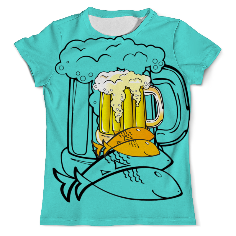 Printio Футболка с полной запечаткой (мужская) Пиво printio футболка с полной запечаткой мужская вдв медведь пиво