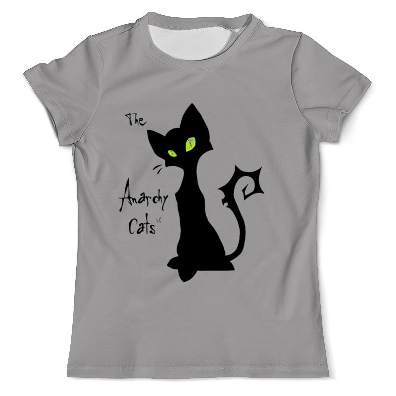 Printio Футболка с полной запечаткой (мужская) Кот-анархист printio футболка с полной запечаткой мужская кот анархист