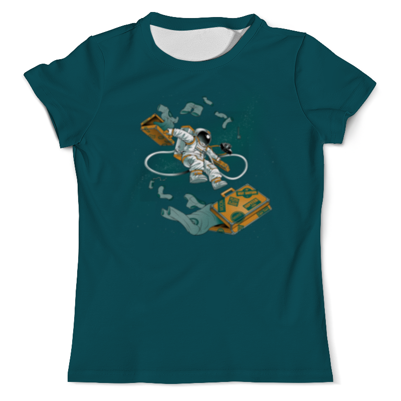 Printio Футболка с полной запечаткой (мужская) Космический турист printio футболка с полной запечаткой женская космический турист