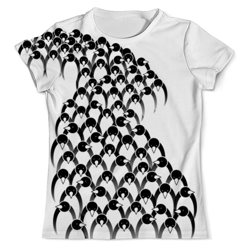 Printio Футболка с полной запечаткой (мужская) Пингвины printio футболка с полной запечаткой мужская влюбленные пингвины