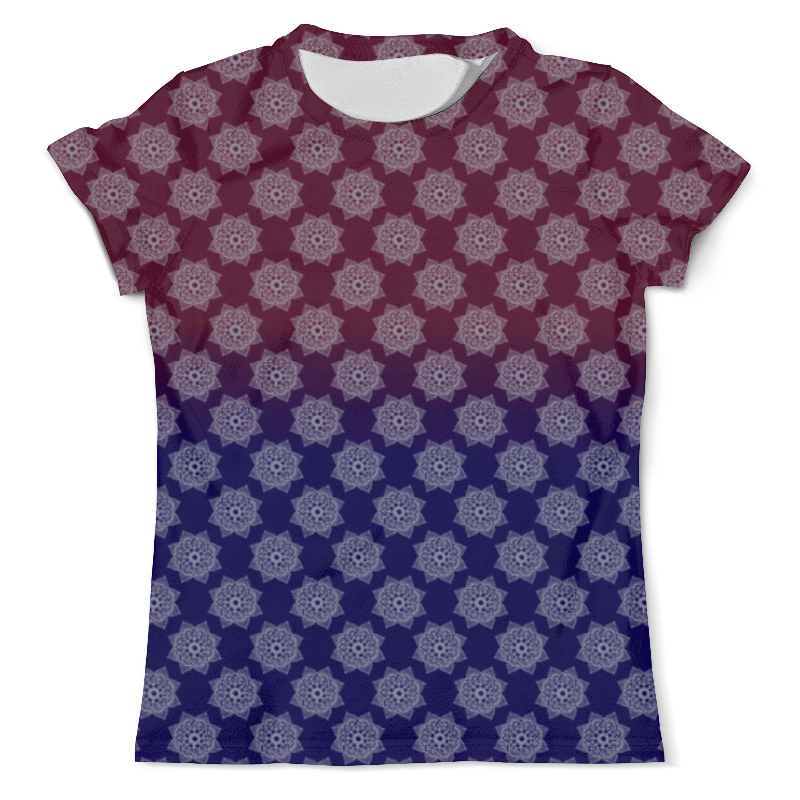 Printio Футболка с полной запечаткой (мужская) Орнамент с мандалами (темный) printio футболка с полной запечаткой женская пурпурно синий орнамент с мандалами