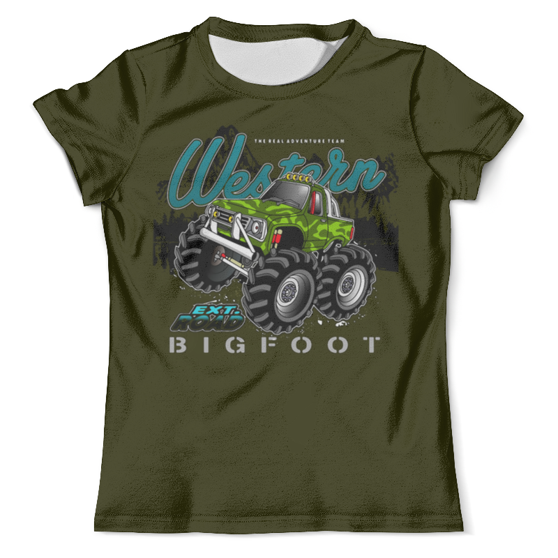 Printio Футболка с полной запечаткой (мужская) Внедорожник