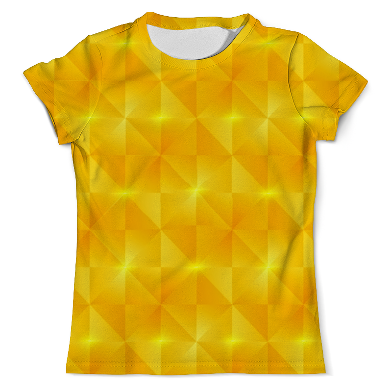 printio футболка с полной запечаткой для мальчиков желтые квадраты Printio Футболка с полной запечаткой (мужская) Желтые квадраты