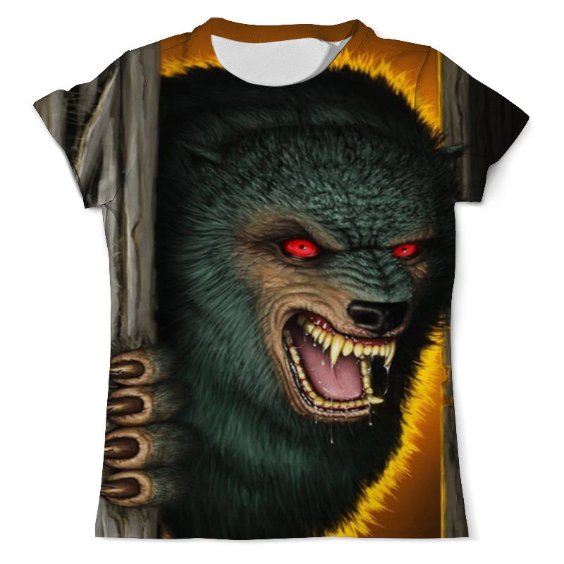 Printio Футболка с полной запечаткой (мужская) Волк вампир (1) printio футболка с полной запечаткой мужская волк 1