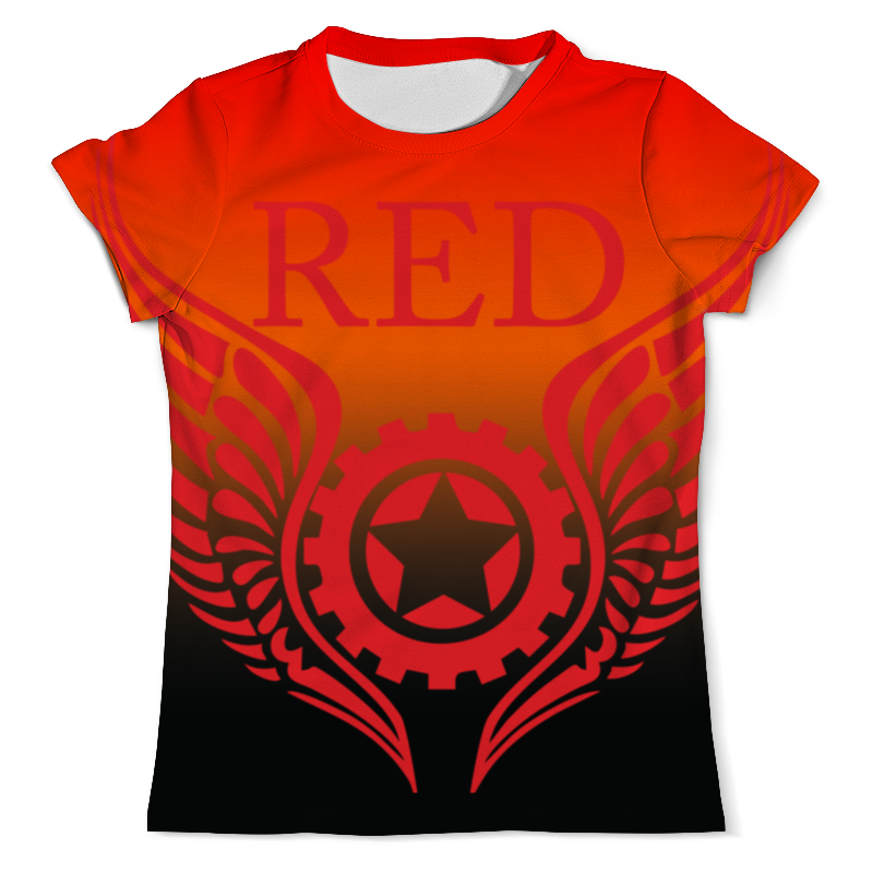 Printio Футболка с полной запечаткой (мужская) Red's logo printio футболка с полной запечаткой мужская red leader
