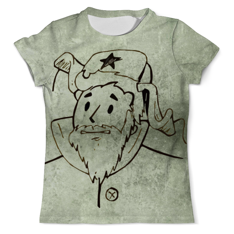 Printio Футболка с полной запечаткой (мужская) Fallout kuz'mich