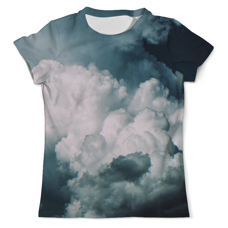 Printio Футболка с полной запечаткой (мужская) Облака printio футболка с полной запечаткой мужская мрачные облака