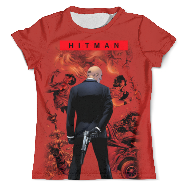 Printio Футболка с полной запечаткой (мужская) Hitman printio футболка с полной запечаткой женская hitman