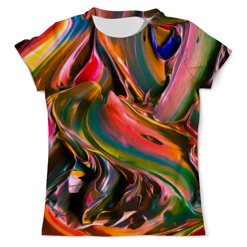 Printio Футболка с полной запечаткой (мужская) Переливы красок printio футболка с полной запечаткой мужская переливы красок