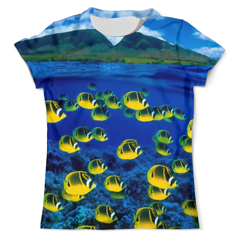 Printio Футболка с полной запечаткой (мужская) морской риф printio футболка с полной запечаткой для мальчиков морской риф