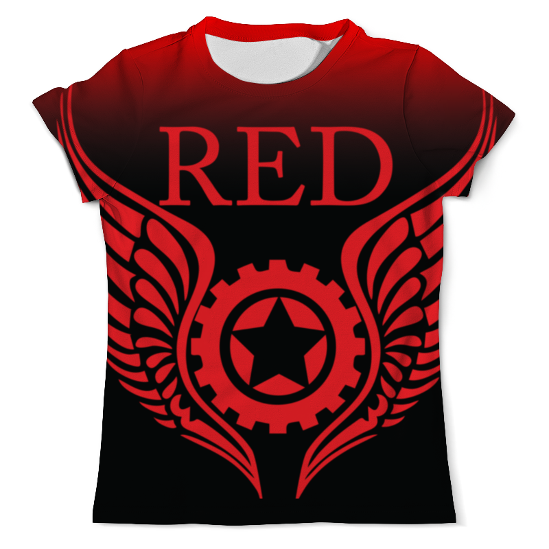 Printio Футболка с полной запечаткой (мужская) Red's logo printio футболка с полной запечаткой мужская red s logo