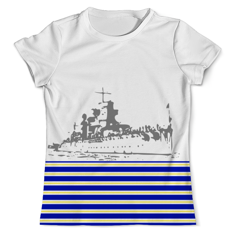 Printio Футболка с полной запечаткой (мужская) Корабль printio футболка с полной запечаткой мужская корабль