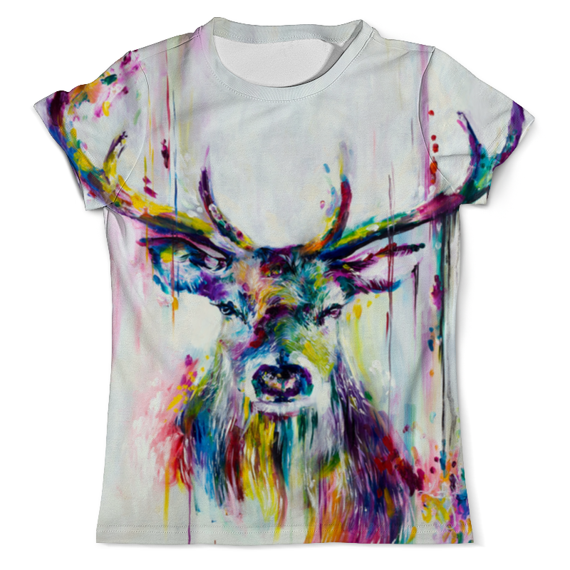 Printio Футболка с полной запечаткой (мужская) Олень printio футболка с полной запечаткой мужская deer олень