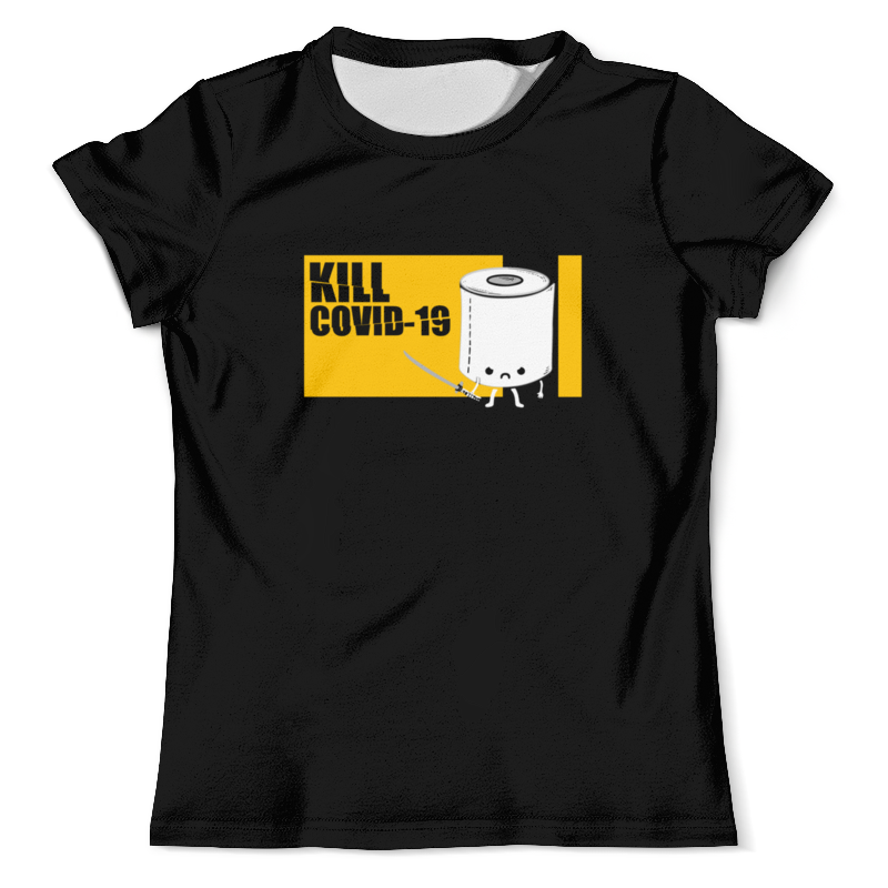 printio футболка с полной запечаткой мужская covid 19 Printio Футболка с полной запечаткой (мужская) Kill covid