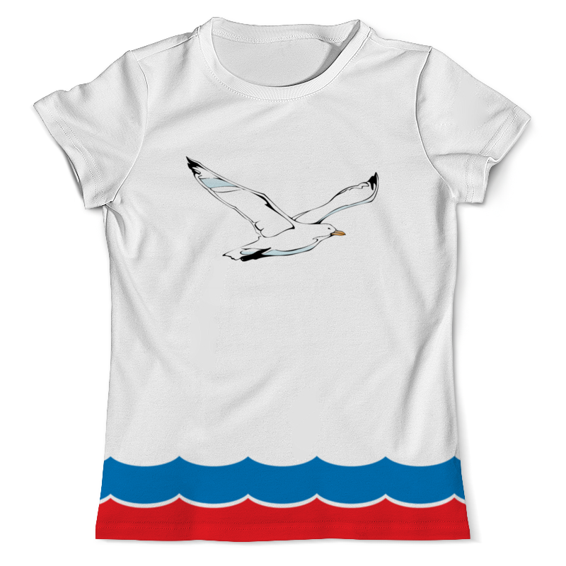 printio футболка с полной запечаткой мужская чайки Printio Футболка с полной запечаткой (мужская) Чайка