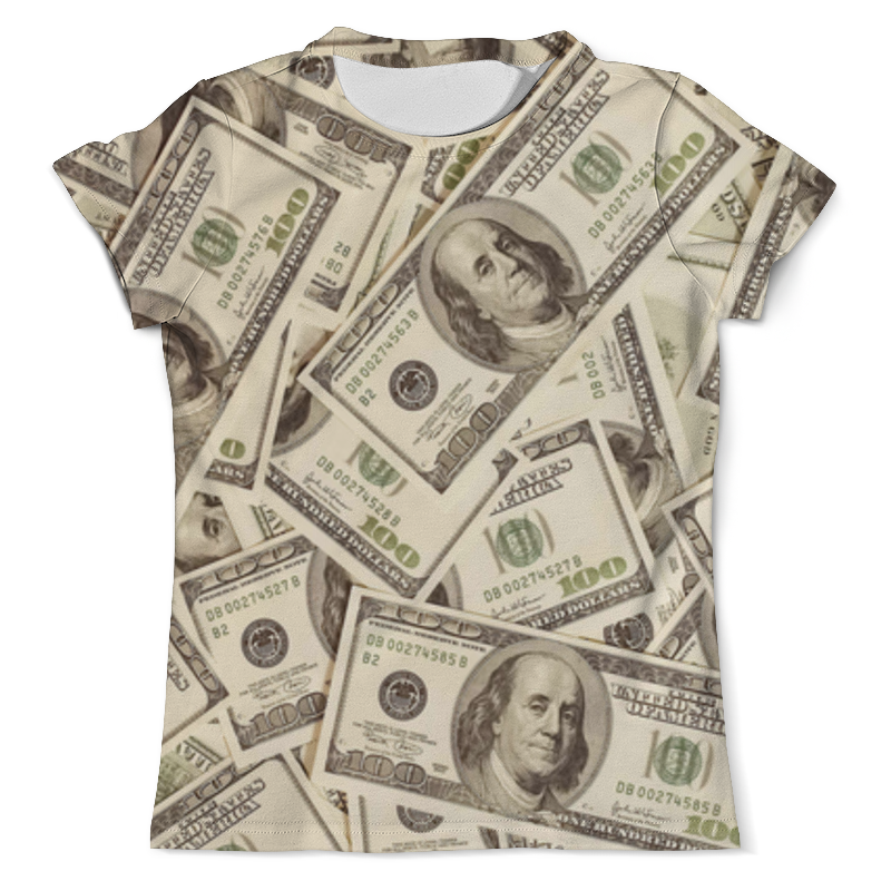 Printio Футболка с полной запечаткой (мужская) Деньги (доллары) printio футболка с полной запечаткой для девочек деньги доллары