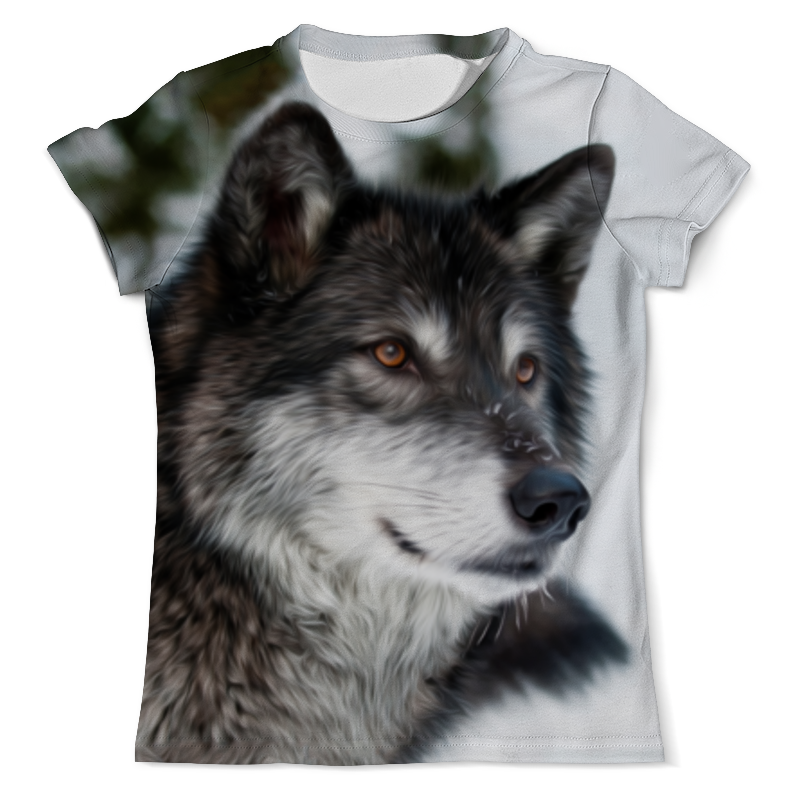 Printio Футболка с полной запечаткой (мужская) Серый волк printio футболка с полной запечаткой мужская волк белый