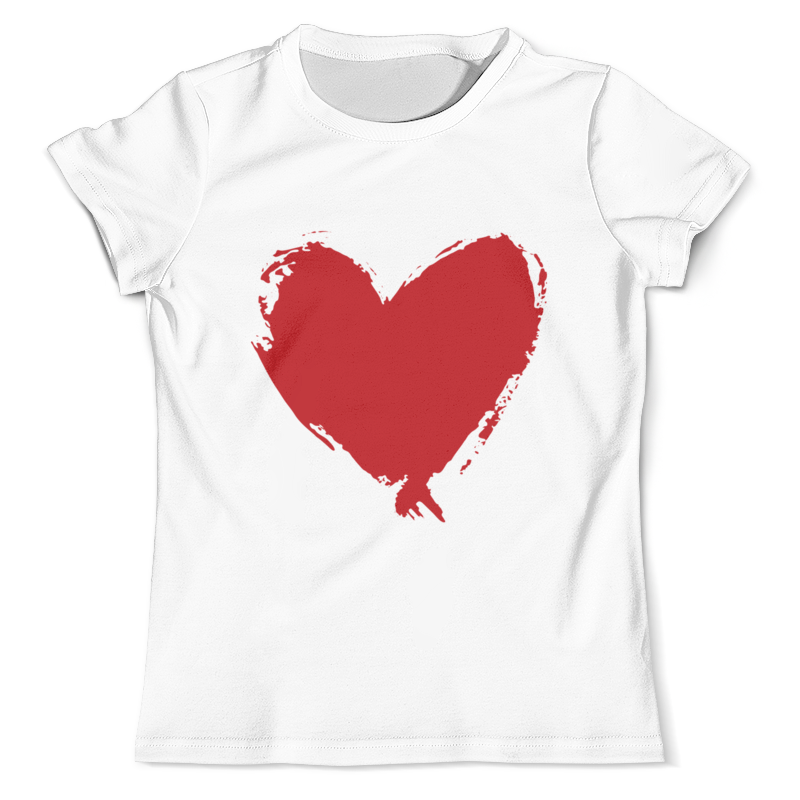 Printio Футболка с полной запечаткой (мужская) Сердце printio футболка с полной запечаткой мужская малиновое сердце