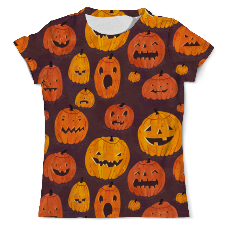 Printio Футболка с полной запечаткой (мужская) Тыквы (хэллоуин) printio футболка с полной запечаткой мужская праздник хэллоуин