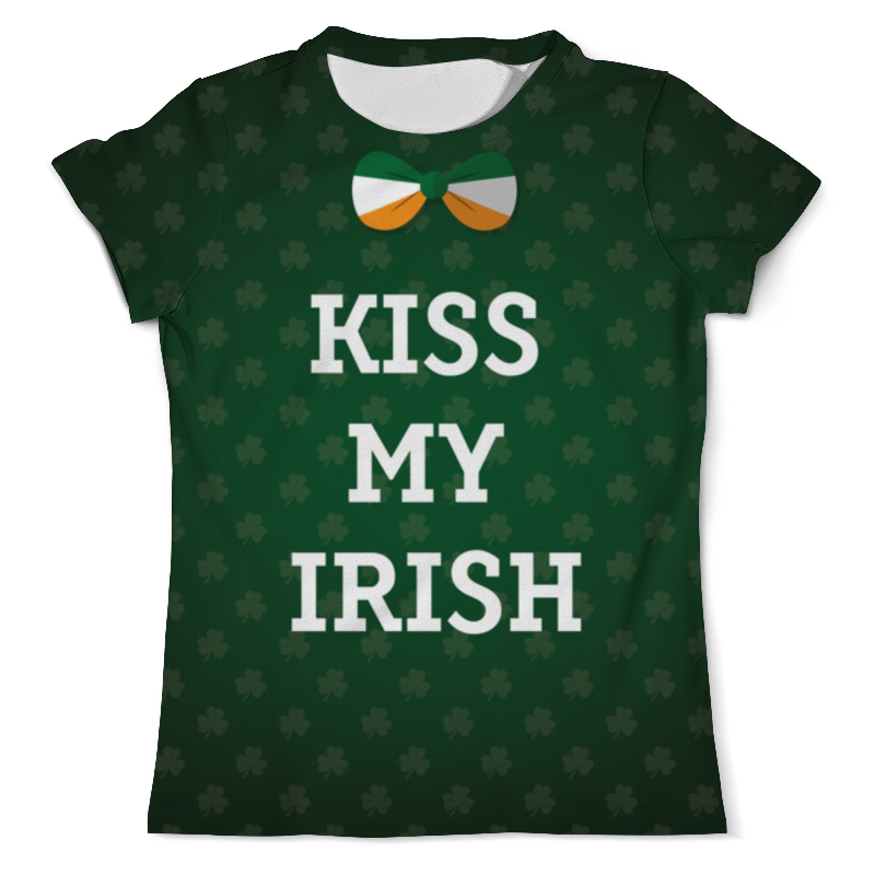 Printio Футболка с полной запечаткой (мужская) Kiss my irish