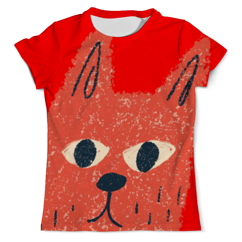 Printio Футболка с полной запечаткой (мужская) Любопытный кот printio футболка с полной запечаткой мужская завихрение красного