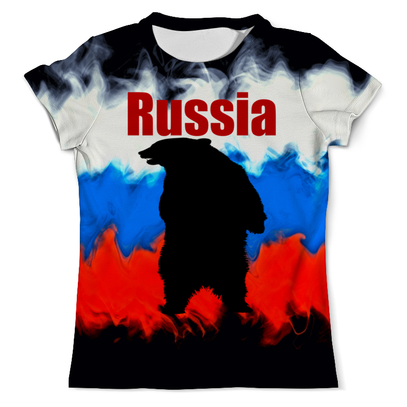 Printio Футболка с полной запечаткой (мужская) Russia printio футболка с полной запечаткой мужская bear race beast mode russia