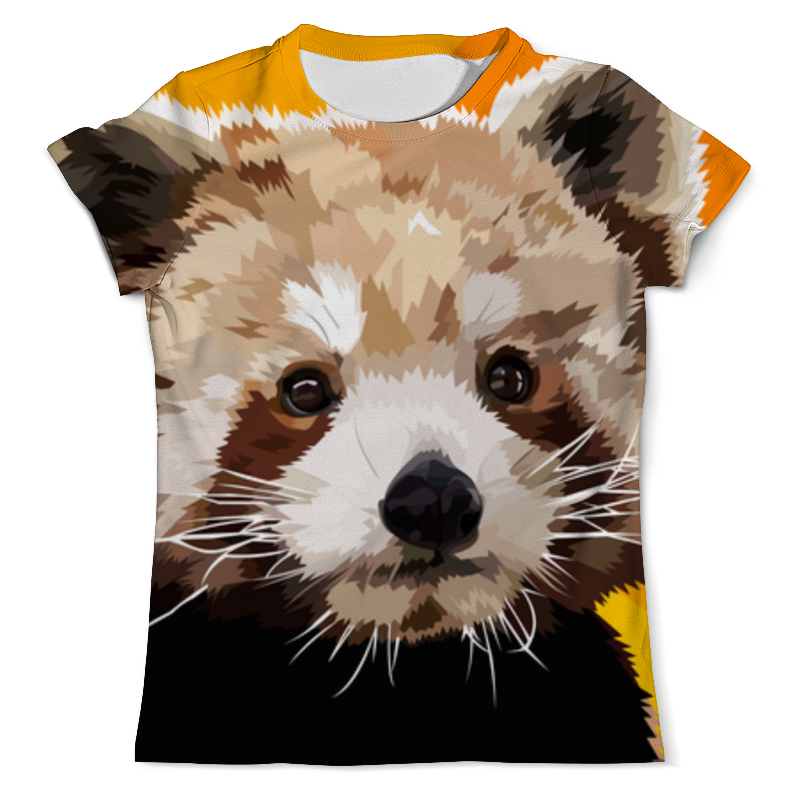 Printio Футболка с полной запечаткой (мужская) Красная панда мужская футболка красная панда l желтый