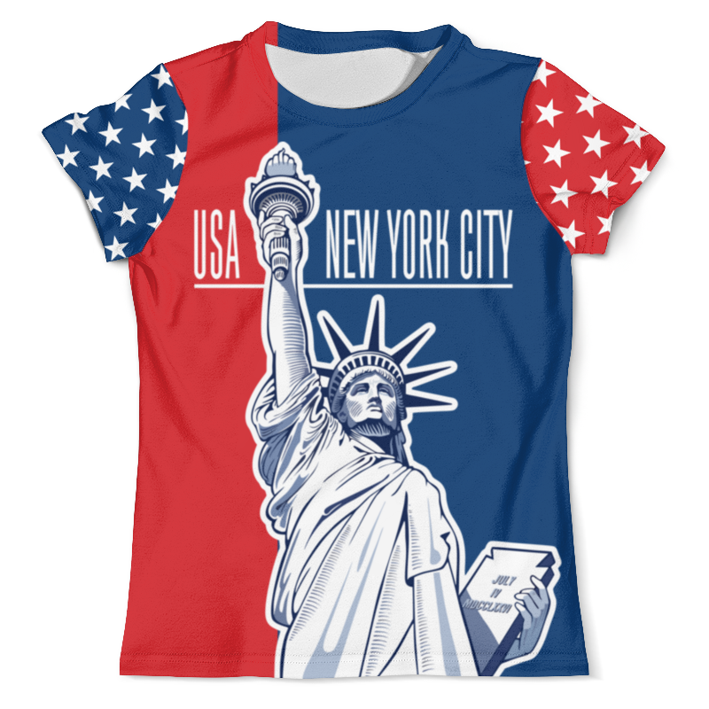 Printio Футболка с полной запечаткой (мужская) New york city printio свитшот мужской с полной запечаткой new york city club