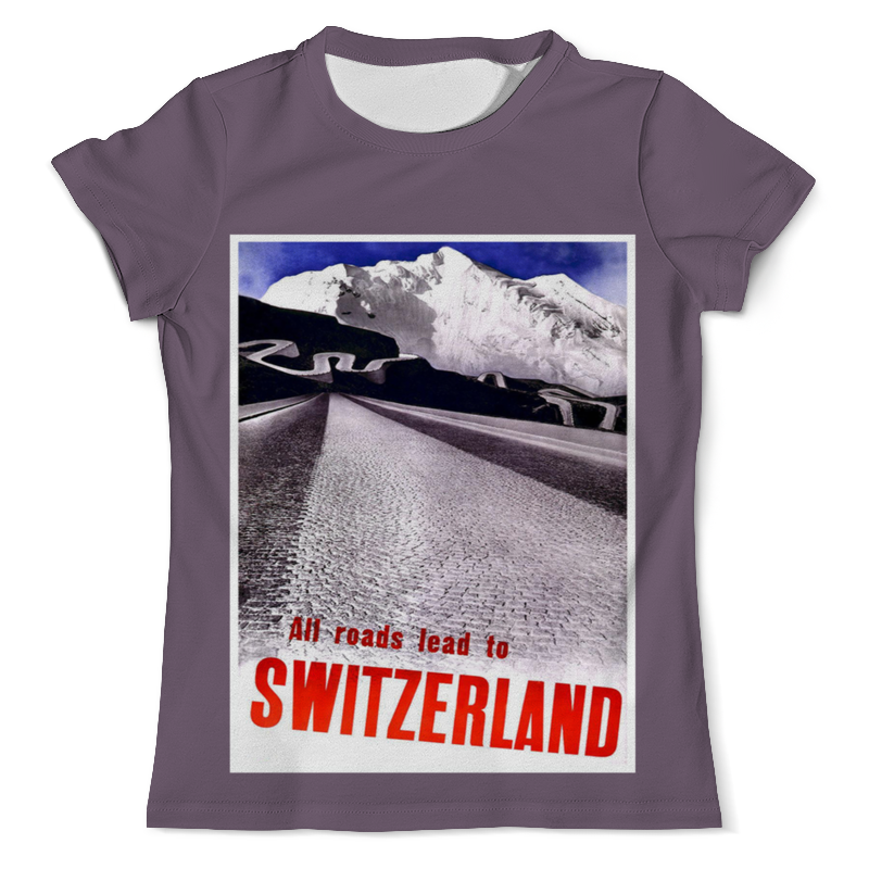 Printio Футболка с полной запечаткой (мужская) Швейцария printio футболка с полной запечаткой женская швейцария